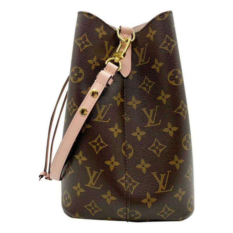 Louis Vuitton Neonoe Rose Poudre Pink Monogram Canvas Shoulder Bag