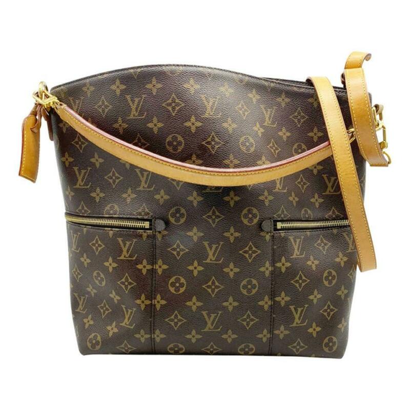 Louis Vuitton Melie Brown Monogram Canvas Messenger Bag MyDesignerly