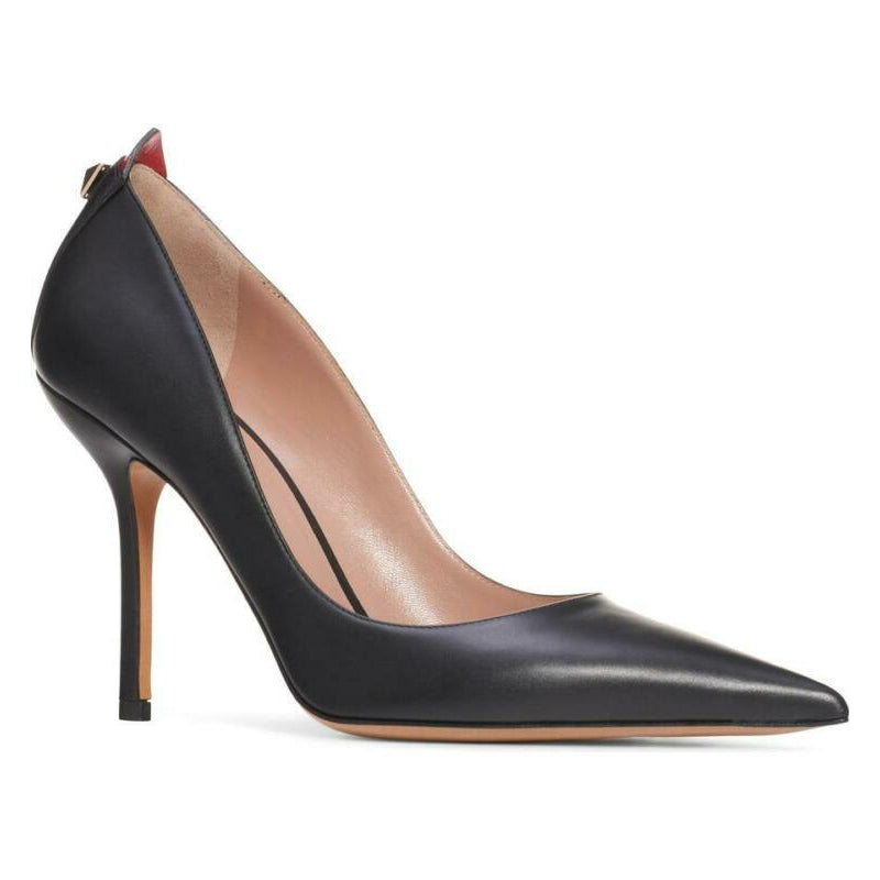Valentino Black Rouge Bond 37.5 Pumps Size US