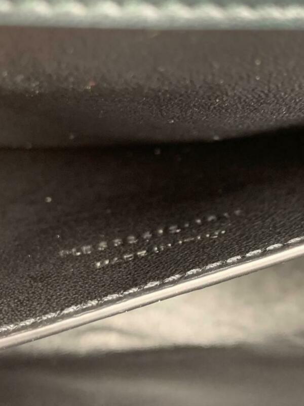 Saint Laurent Shoulder Vicky Medium Monogram Matelasse Algae (Dark Green)