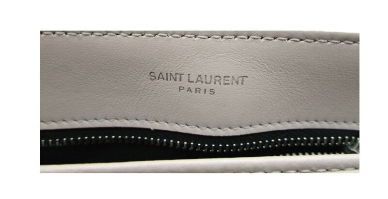 Saint Laurent Monogram Loulou Toy Light Pink Leather Cross Body Bag