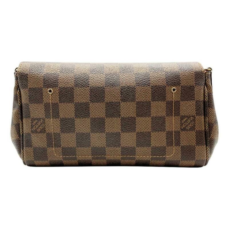 Louis Vuitton Favorite Pm Brown Damier Ébène Canvas Shoulder Bag