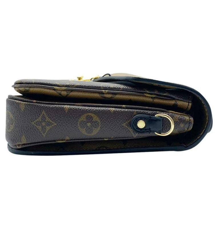 Louis Vuitton Pochette Metis Brown Monogram Reverse Canvas Shoulder Bag
