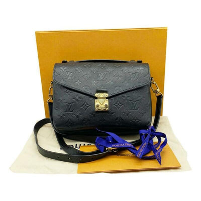 Metis leather satchel Louis Vuitton Black in Leather - 36468242
