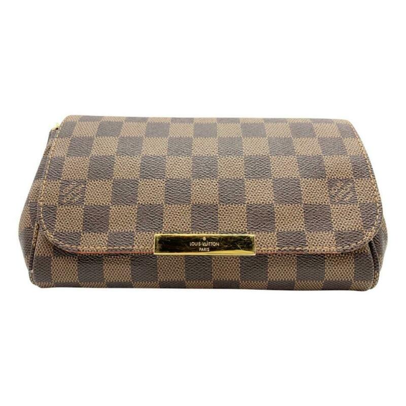 Louis Vuitton Favorite Pm Brown Damier Ébène Canvas Shoulder Bag