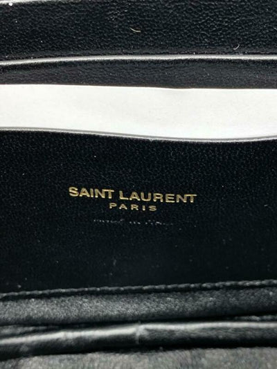 Saint Laurent Loulou Monogram Ysl Camera Black Leather Cross Body Bag