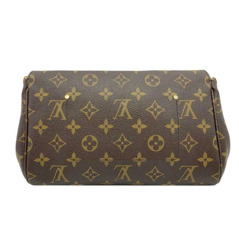 Louis Vuitton Favorite Mm Brown Monogram Canvas Cross Body Bag