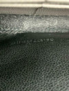 Saint Laurent Monogram Envelope Chain Wallet Medium Grey Leather Cross Body Bag