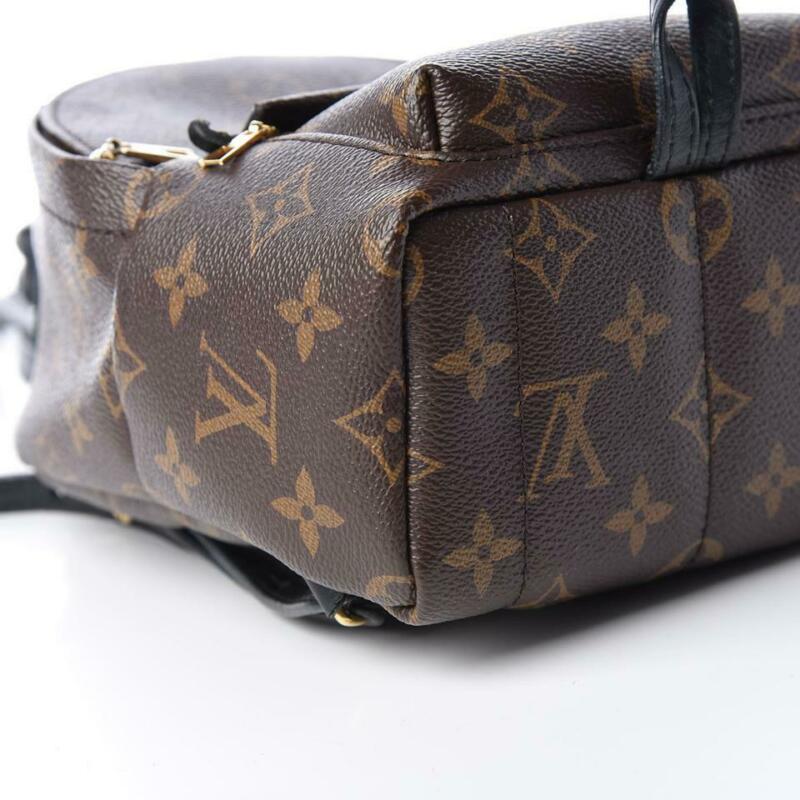 Louis Vuitton Palm Springs Backpack Mini Brown Monogram Canvas Shoulder Bag