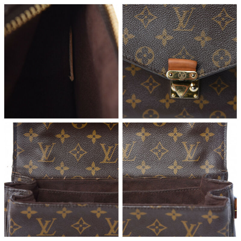 Louis Vuitton Pochette Metis Monogram Canvas Shoulder Bag