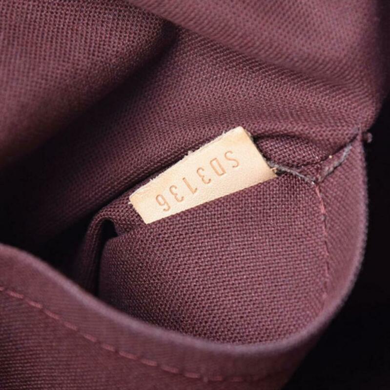 Louis Vuitton Iena Mm Brown Monogram Canvas Tote