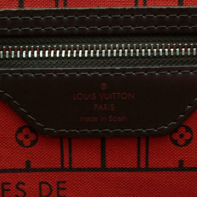 Louis Vuitton Neverfull Mm Brown Damier Ébène Canvas Tote