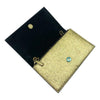 Saint Laurent Monogram Kate Tassel Monogram Metallic Gold Leather Cross Body Bag