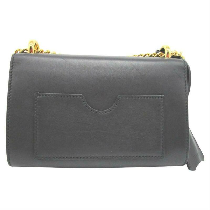 Gucci Padlock Small Chain Black Leather Cross Body Bag