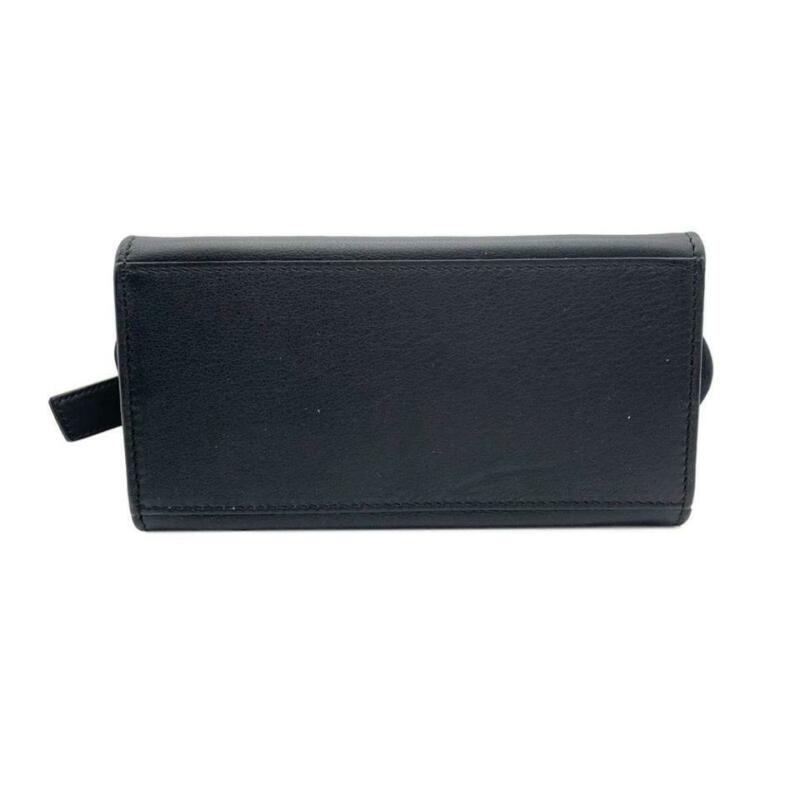 Saint Laurent Cabas Monogram Toy Suede Black Leather Cross Body Bag