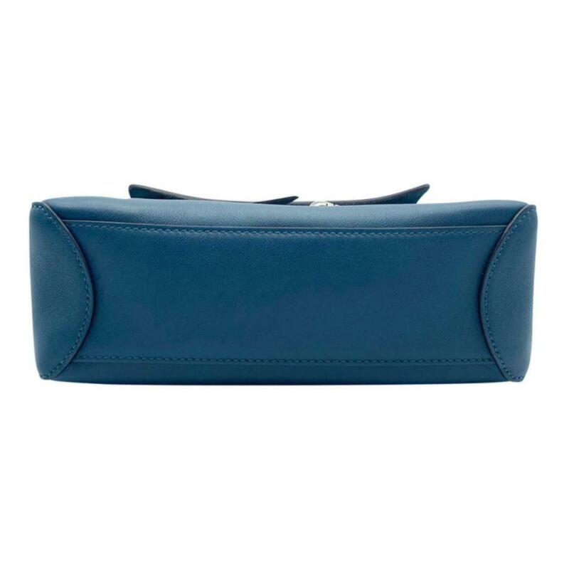 Chloé Crossbody Faye Mini Day Navy Ink Blue Leather Shoulder Bag