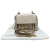 Chloé Faye Small Croc-embossed Cross Body Pink Leather Shoulder Bag