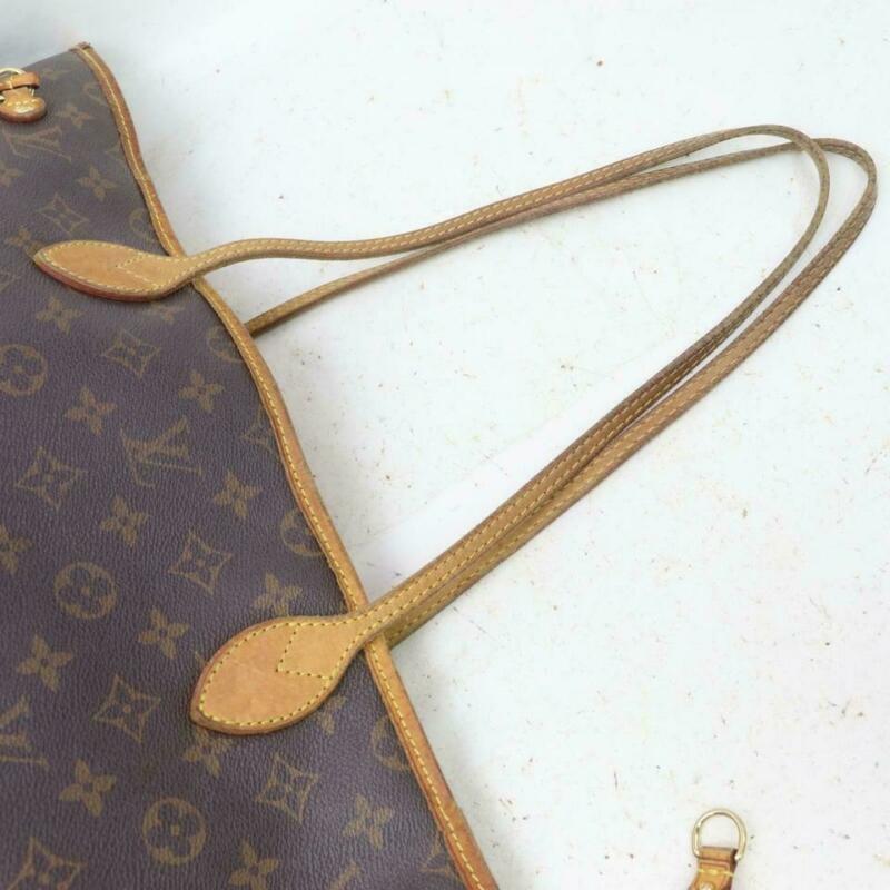 Louis Vuitton Neverfull Gm Brown Monogram Canvas Tote