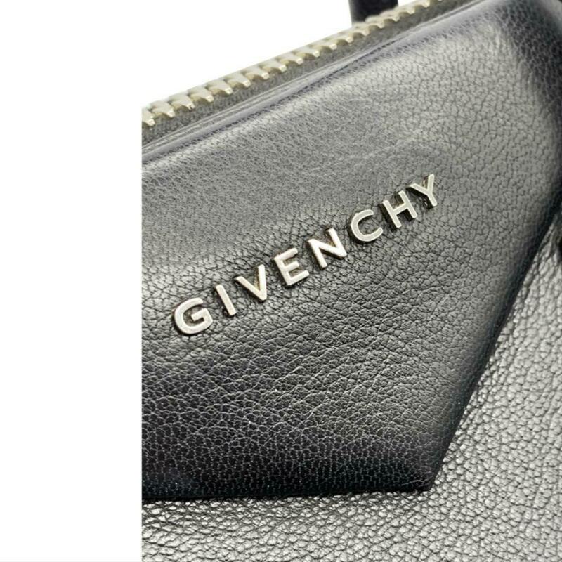 Givenchy Medium Sugar Antigona Black Leather Satchel