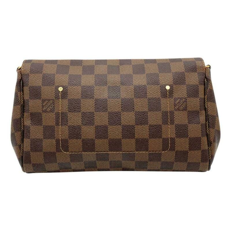 Louis Vuitton Favorite Mm 2017 Brown Damier Ébène Canvas Cross Body Bag