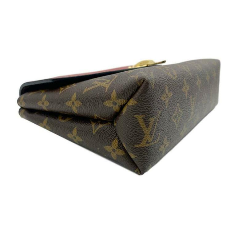 M43714 LV Louis Vuitton Monogram Saint Placide Chain Bag Real