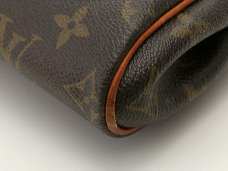 Louis Vuitton Pochette Eva Brown Monogram Canvas Cross Body Bag