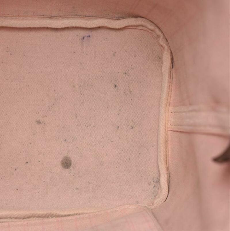 Louis Vuitton Neverfull Neo Mm Rose Ballerine Pink Brown Damier Ébène Canvas