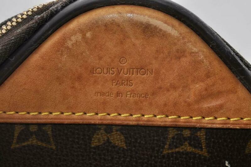 Louis Vuitton Pegase 55 Carry On Suitcase Brown Monogram Canvas Weekend/Travel
