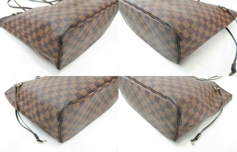 Louis Vuitton Neverfull Mm Brown Damier Ébène Canvas Tote