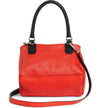 Givenchy Small Pandora Perforated Logo Red Leather Satchel