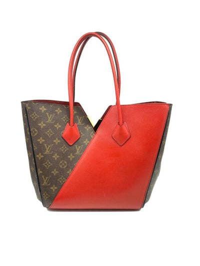 Louis Vuitton, Bags, Authentic Louis Vuitton Kimono Tote Bag Wallet In  Red Monogram Canvas