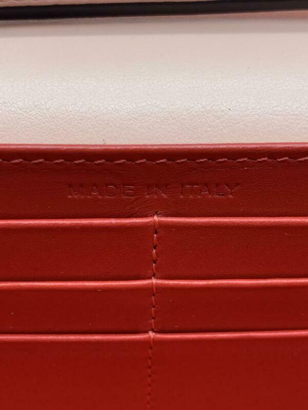 Christian Louboutin Clutch Macaron Spiked Blush Pink Leather Wristlet