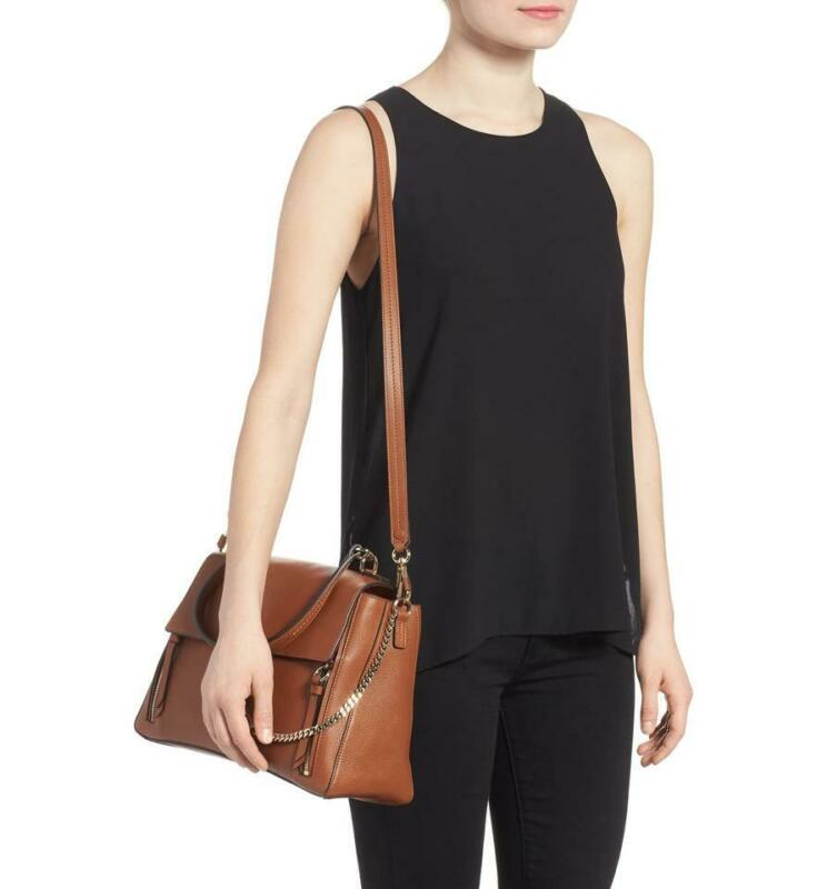 Chloé Faye Medium Brown Leather Shoulder Bag
