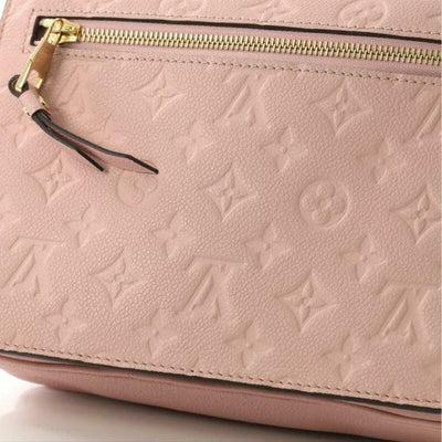 Louis Vuitton 2017 Pochette Metis Monogram Empreinte Pink Leather Cross Body Bag