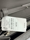 Saint Laurent Monogram Envelope Chain Wallet Medium Grey Leather Cross Body Bag