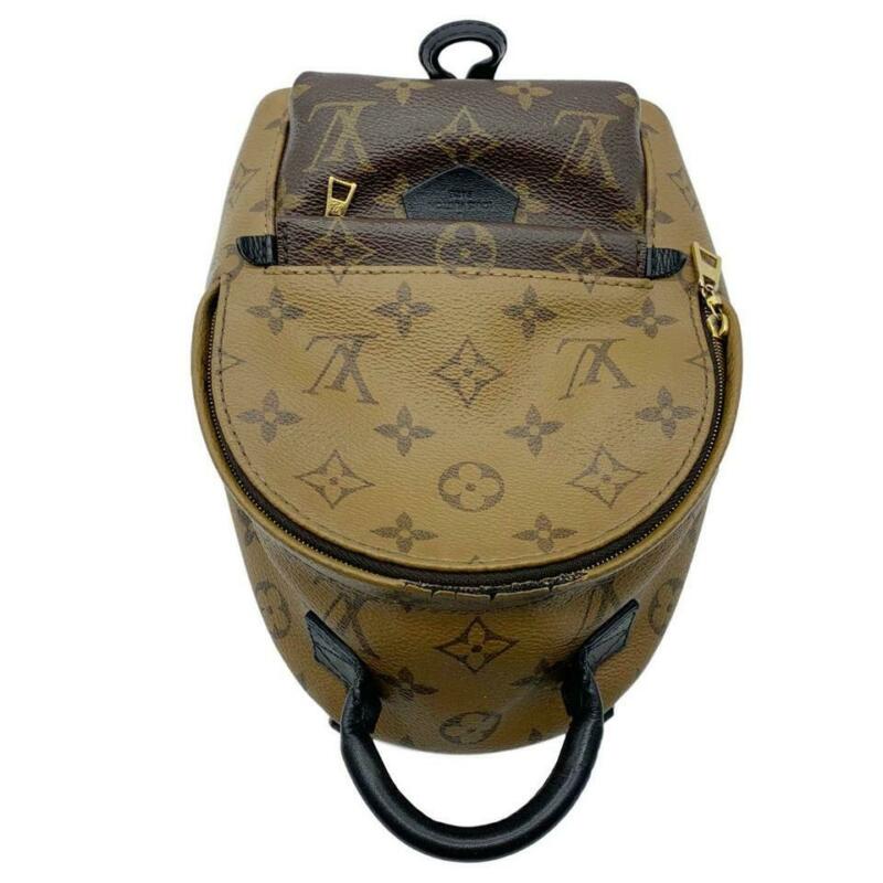 Louis Vuitton Palm Springs Mini Brown Monogram Reverse Canvas Backpack
