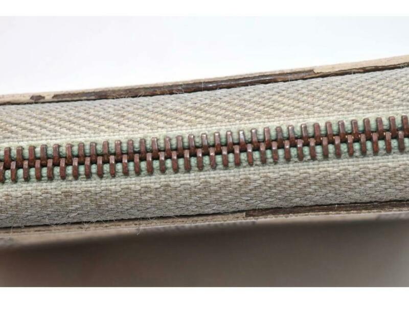 Louis Vuitton White Zippy Coin Purse Damier Azur Wallet