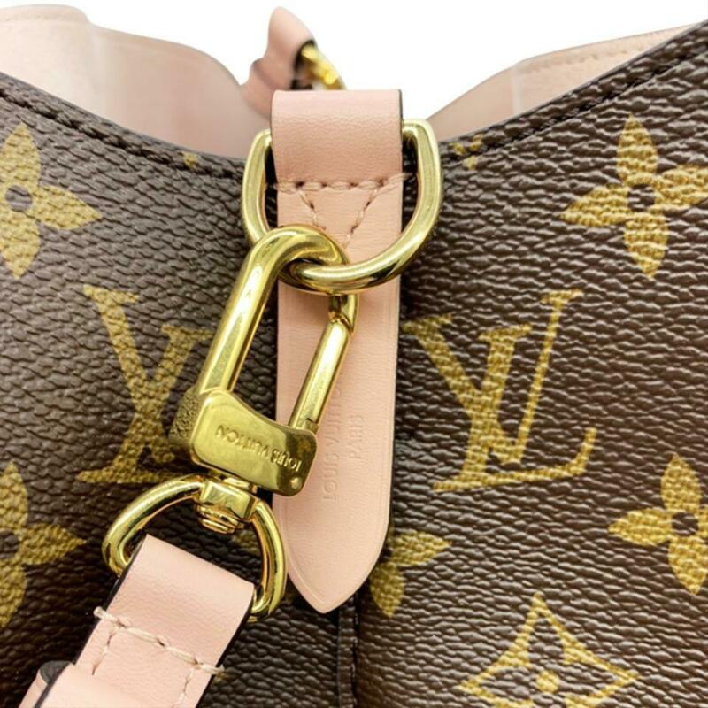 Louis Vuitton Neonoe Rose Poudre Pink Monogram Canvas Shoulder Bag