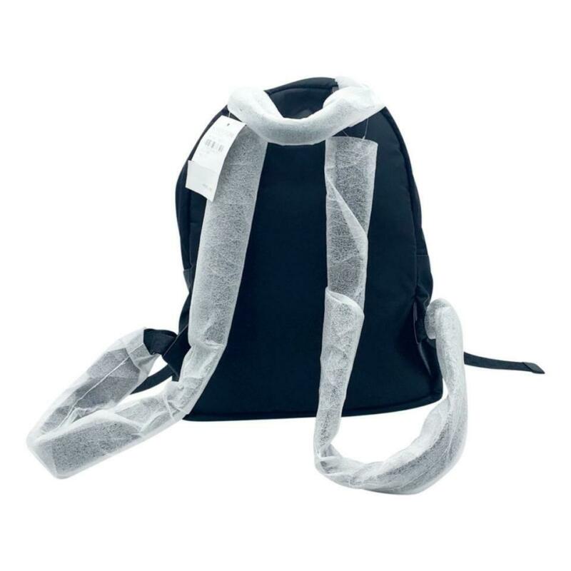 Versace 905 Vintage Logo Black Nylon Backpack