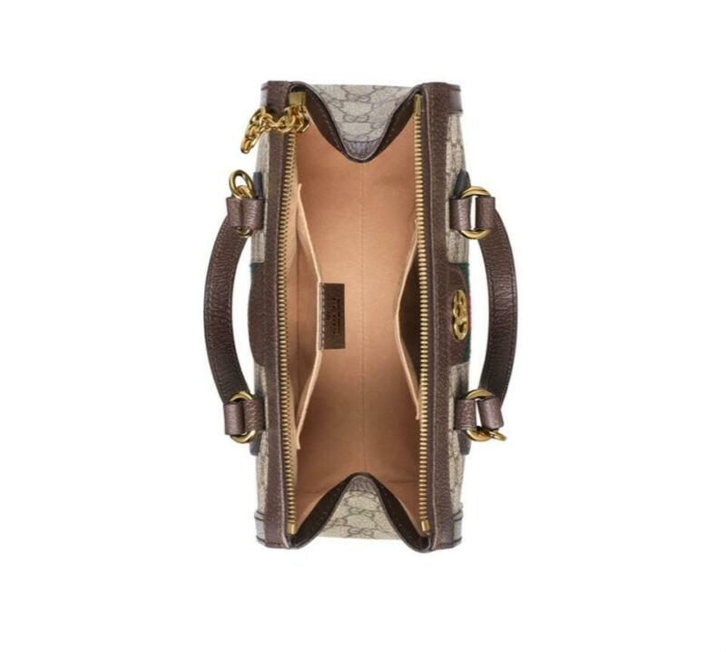 Gucci Bag Ophidia Small Brown Gg Supreme Canvas Tote