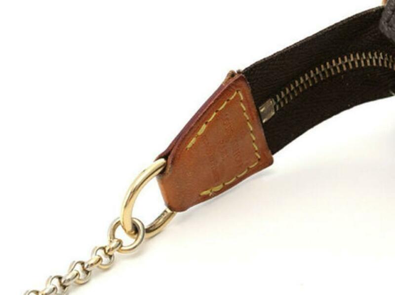 Louis Vuitton Pochette Eva Brown Monogram Canvas Cross Body Bag
