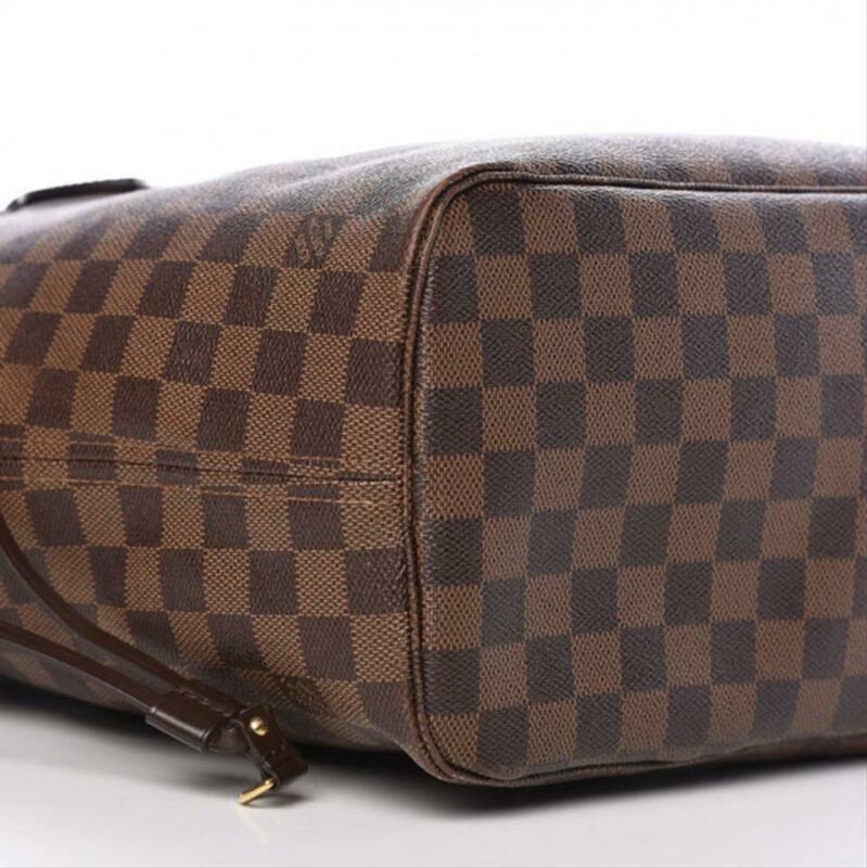 Louis Vuitton Neverfull Neo Mm Rose Ballerine Pink Brown Damier Ébène Canvas
