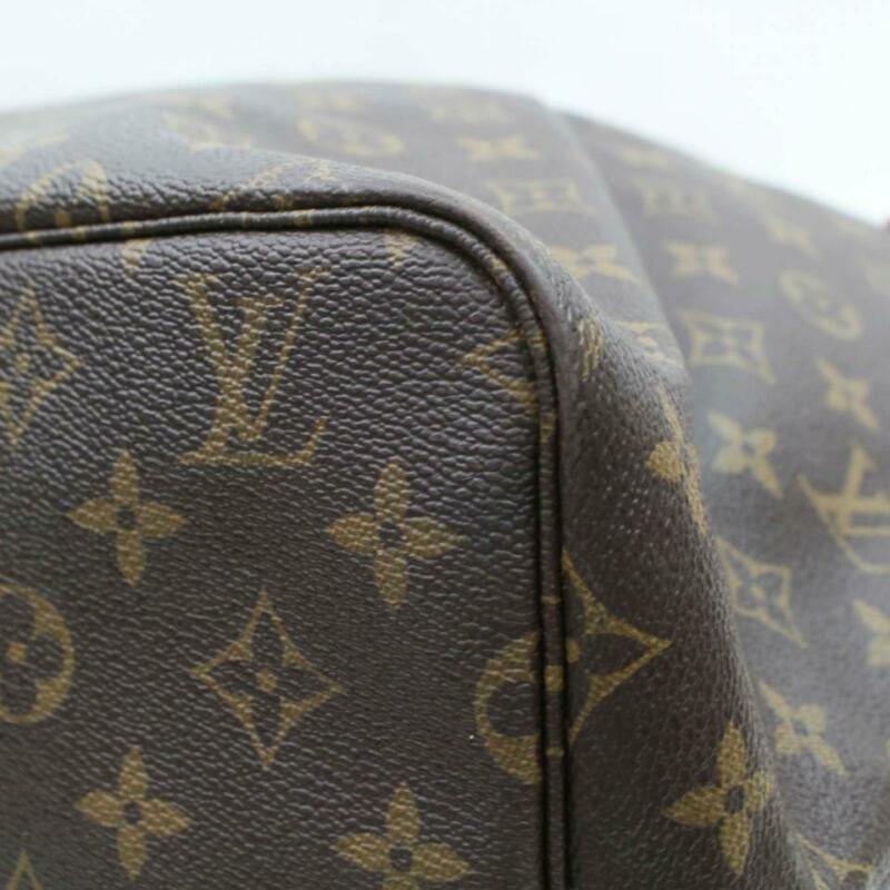 Louis Vuitton Neverfull Gm Brown Monogram Canvas Tote
