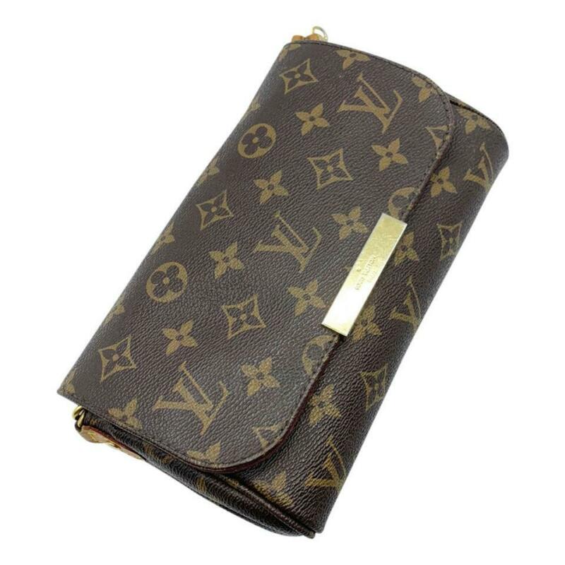 Louis Vuitton Favorite Pm Brown Monogram Canvas Cross Body Bag
