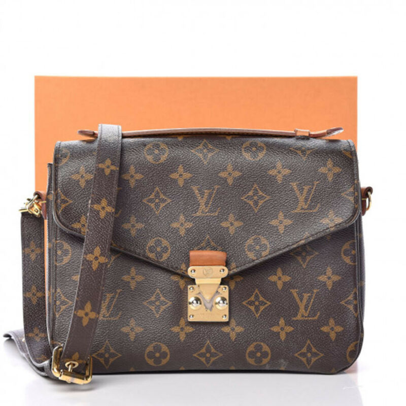 Louis Vuitton Pochette Metis Monogram Canvas Shoulder Bag