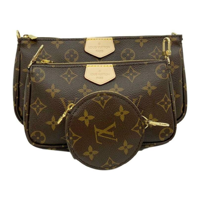 Louis Vuitton Pochette Multi-pochette Accessories Rose Clair Pink Monogram
