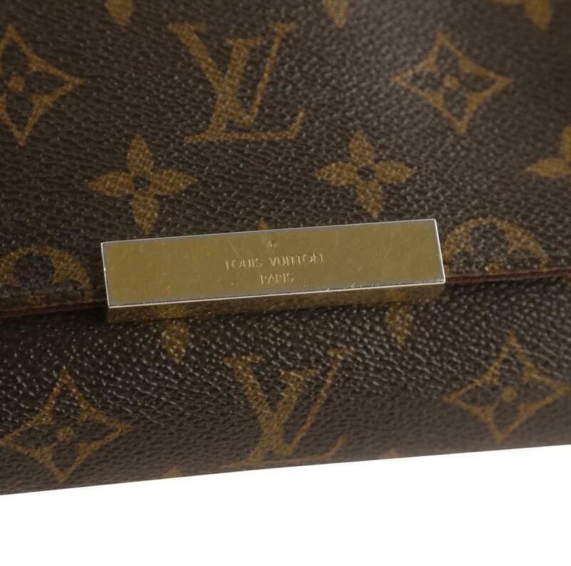 Louis Vuitton Favorite Pm Brown Monogram Canvas Cross Body Bag