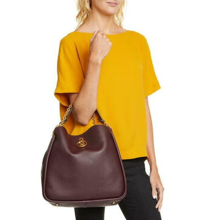 Mulberry leighton oxblood Clearance