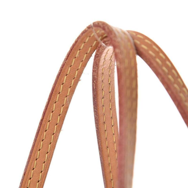 Louis Vuitton Neverfull Tahitienne Mm White Damier Azur Canvas Tote