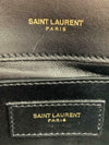 Saint Laurent Monogram Kate New Small Monogram Gold Black Suede Leather